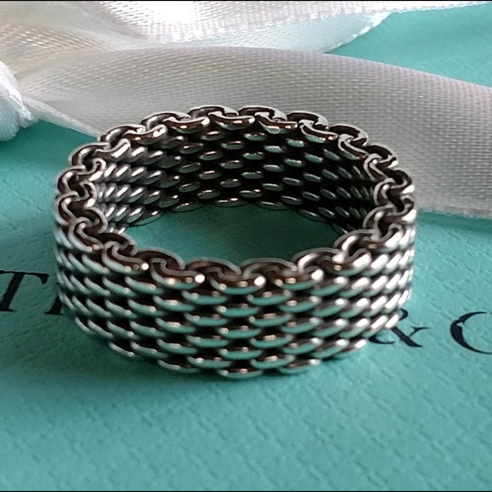 Tiffany & Co Mesh Ring